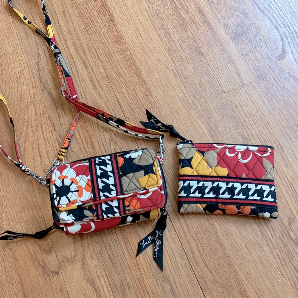 Vera Bradley wallet purse & coin purse (Bittersweet pattern)